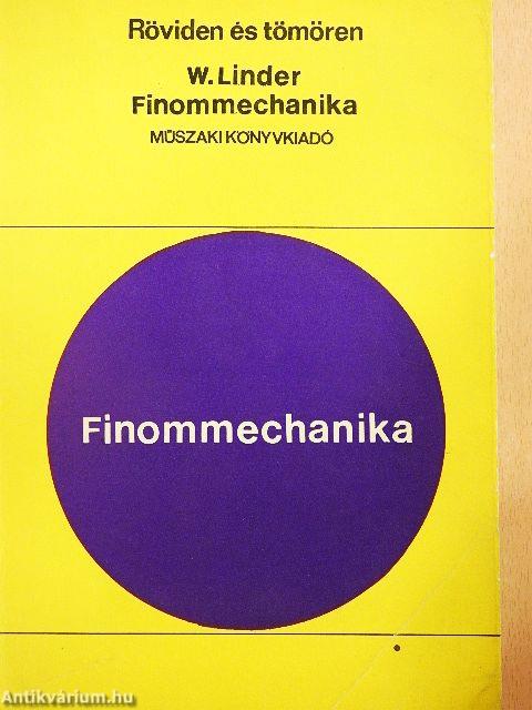Finommechanika