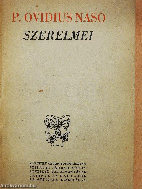 P. Ovidius Naso szerelmei