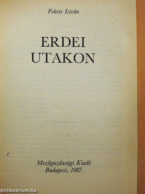 Erdei utakon