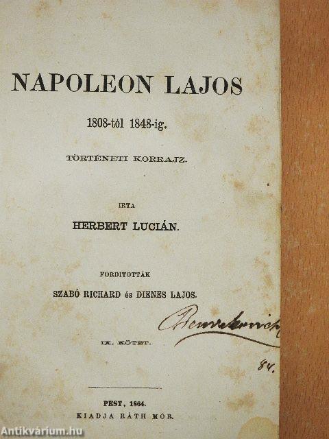 Napoleon Lajos IX-X. (töredék)