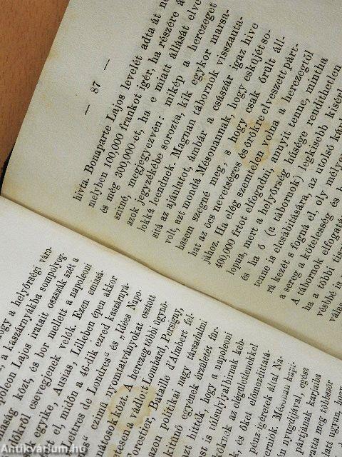 Napoleon Lajos IX-X. (töredék)