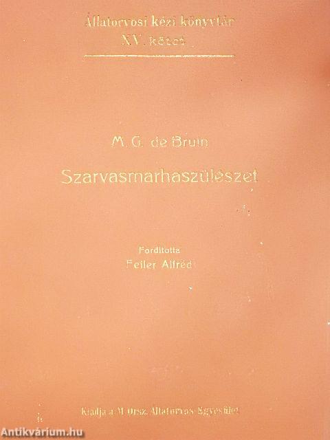 Szarvasmarhaszülészet