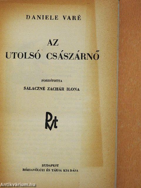 Az utolsó császárnő