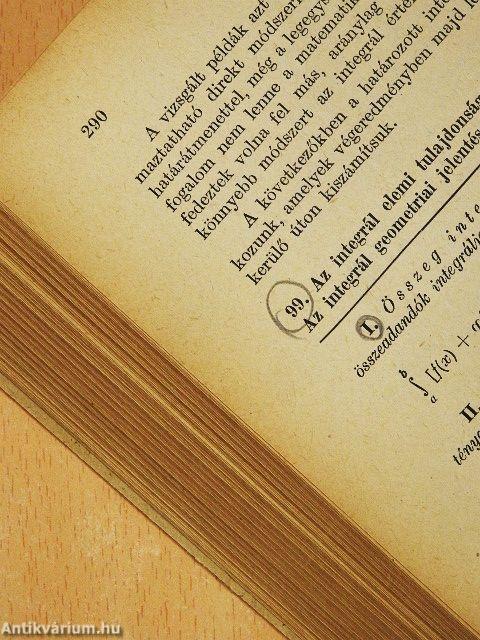 Matematikai analízis I.