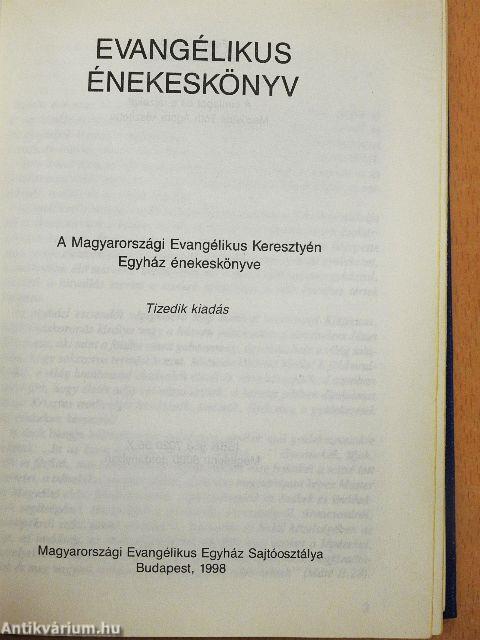 Evangélikus énekeskönyv