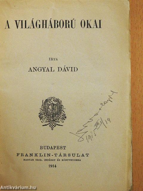 A világháború okai