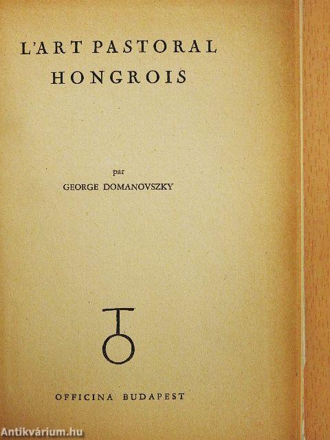 L'art pastoral hongrois