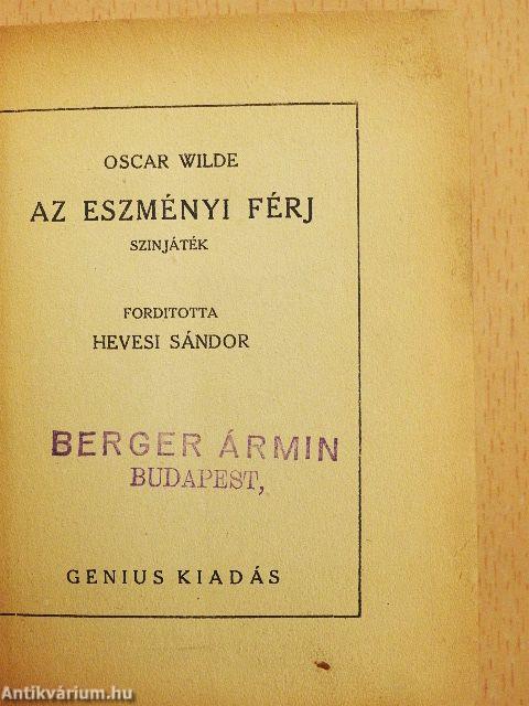 Az eszményi férj