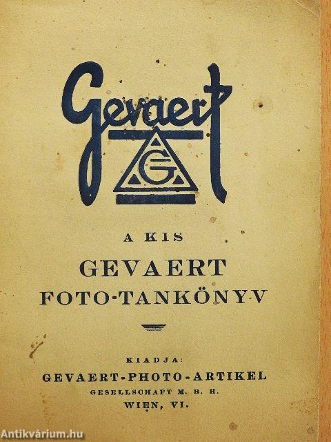 A kis Gevaert foto-tankönyv