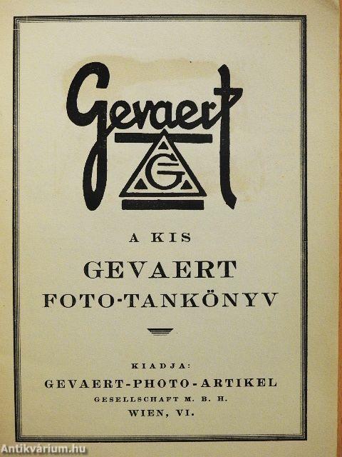 A kis Gevaert foto-tankönyv