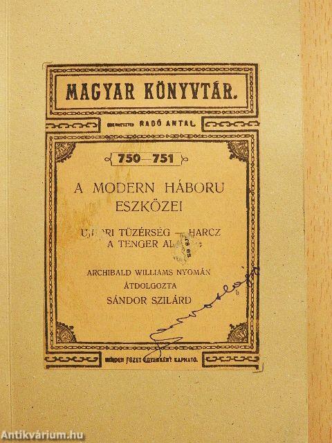 A modern háború eszközei