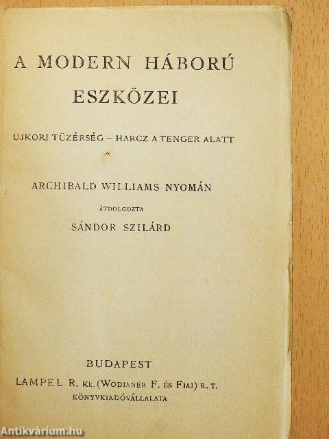 A modern háború eszközei