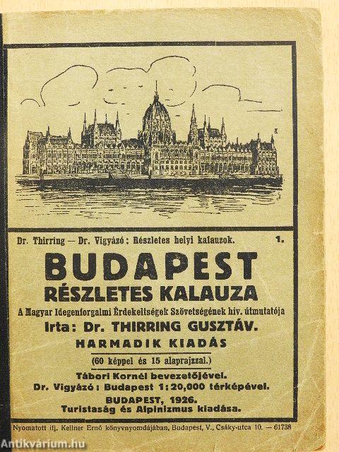 Budapest részletes kalauza