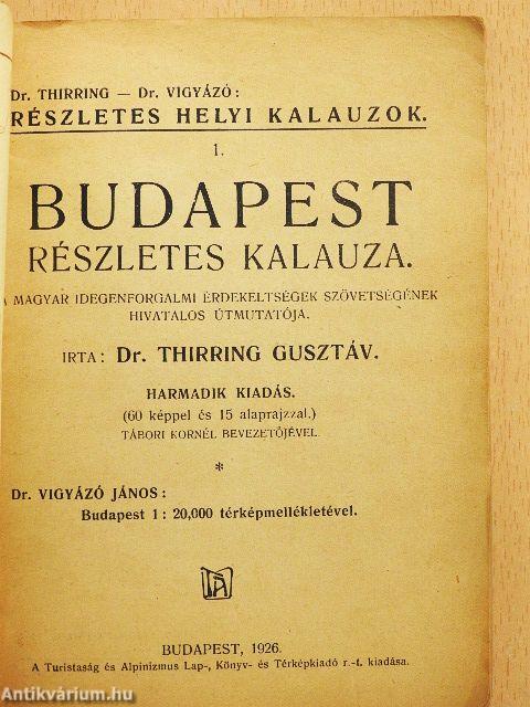 Budapest részletes kalauza