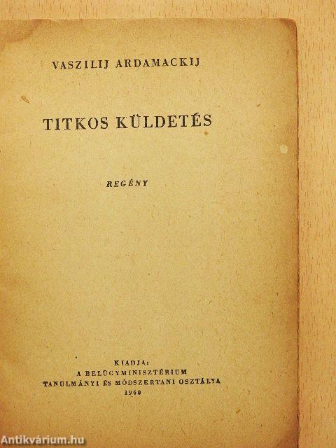 Titkos küldetés