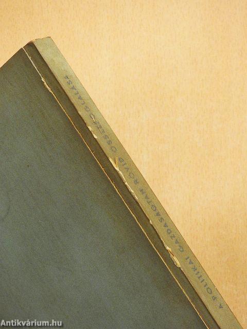 A politikai gazdaságtan rövid összefoglalása