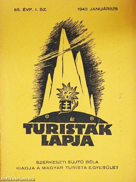 Turisták Lapja 1943. (nem teljes évfolyam)