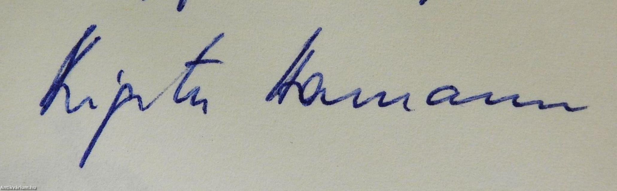 Majestät, ich warne Sie...(dedikált példány)