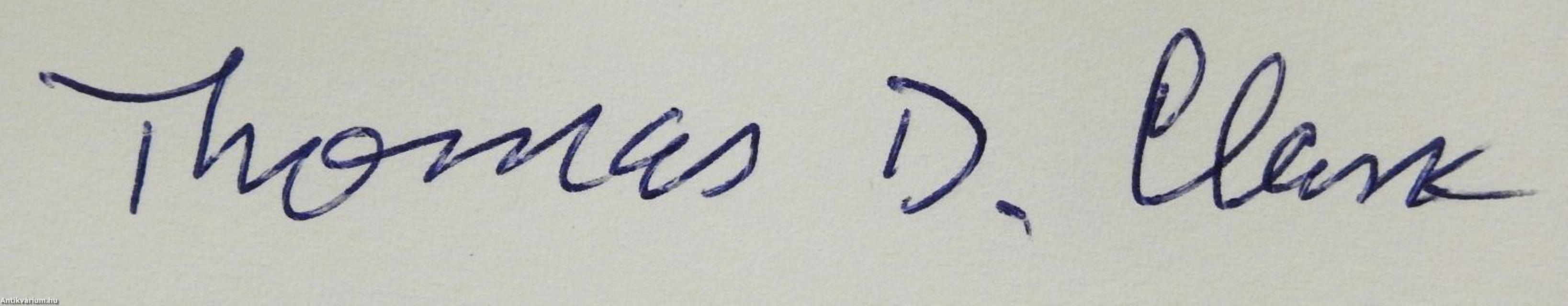 Three American Frontiers (dedikált példány)