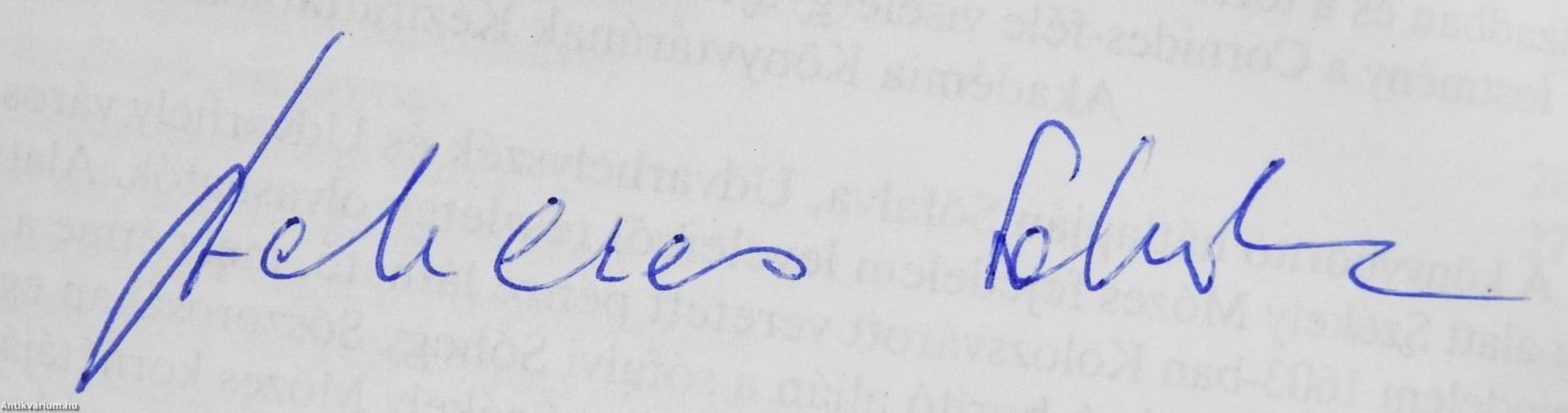 Székely Mózes (aláírt példány)