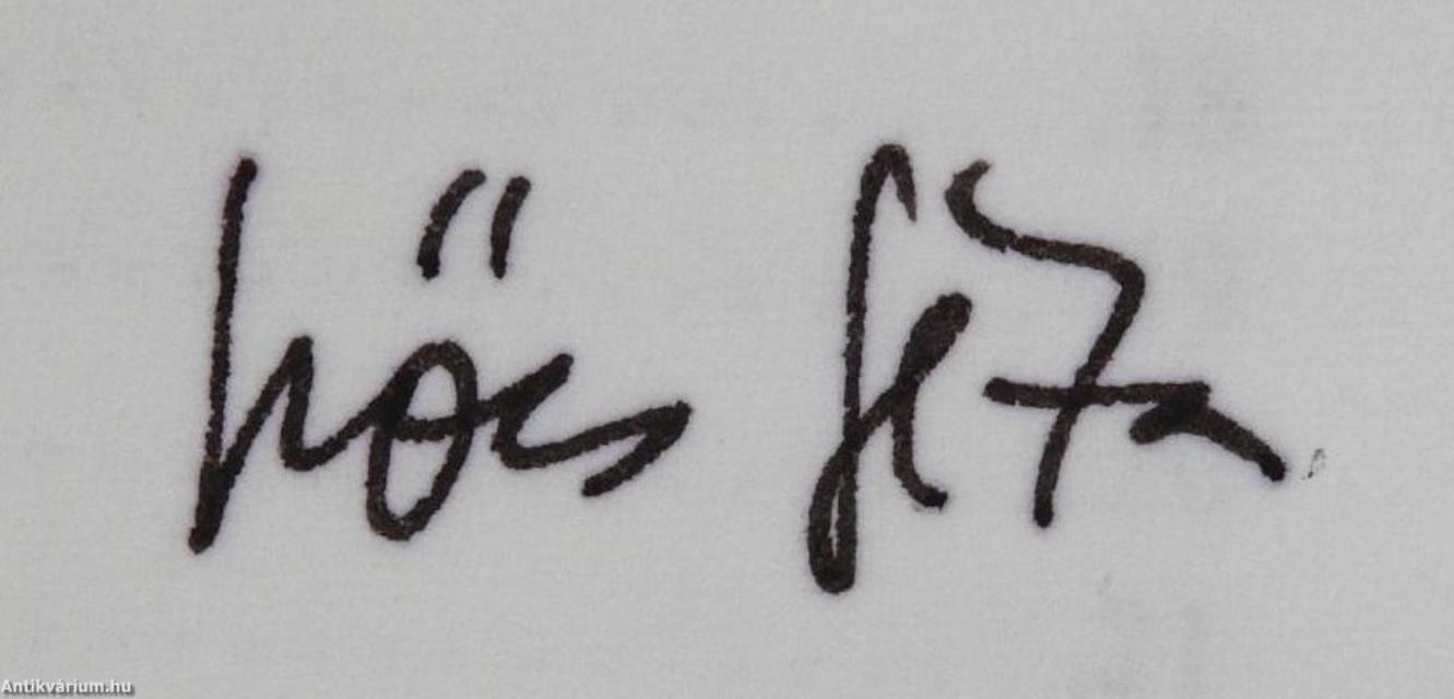 Semmi egyéb a nemzet mint költemények... (dedikált és kétszeresen aláírt példány)