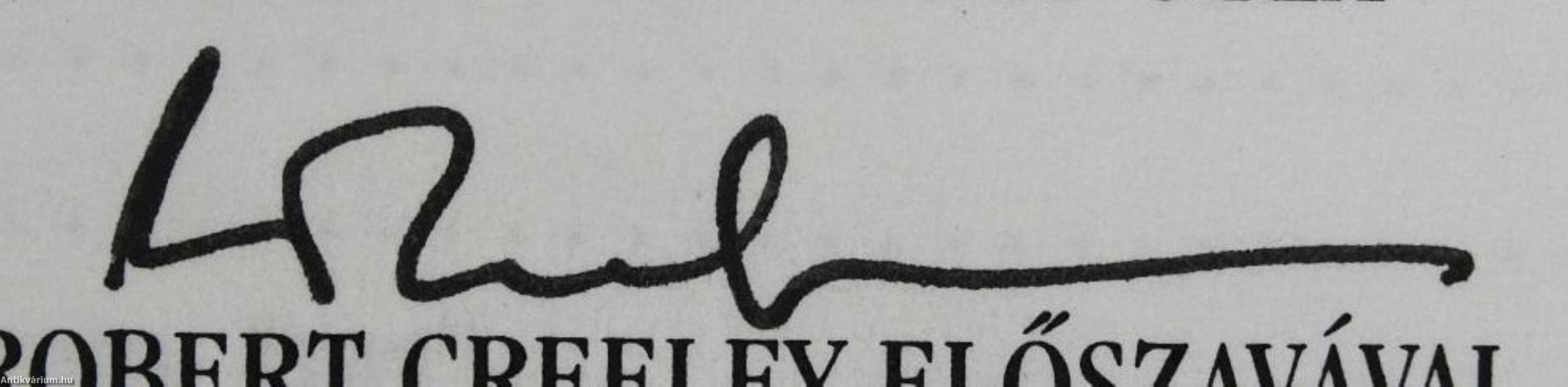 Semmi egyéb a nemzet mint költemények... (dedikált és kétszeresen aláírt példány)