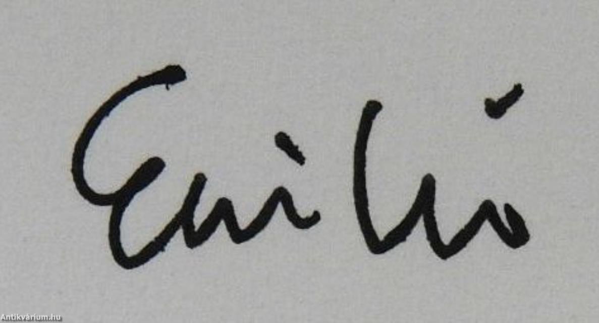 Semmi egyéb a nemzet mint költemények... (dedikált és kétszeresen aláírt példány)