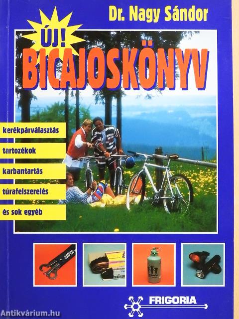 Új! Bicajoskönyv (dedikált példány)