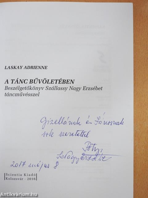 A tánc bűvöletében (dedikált példány)