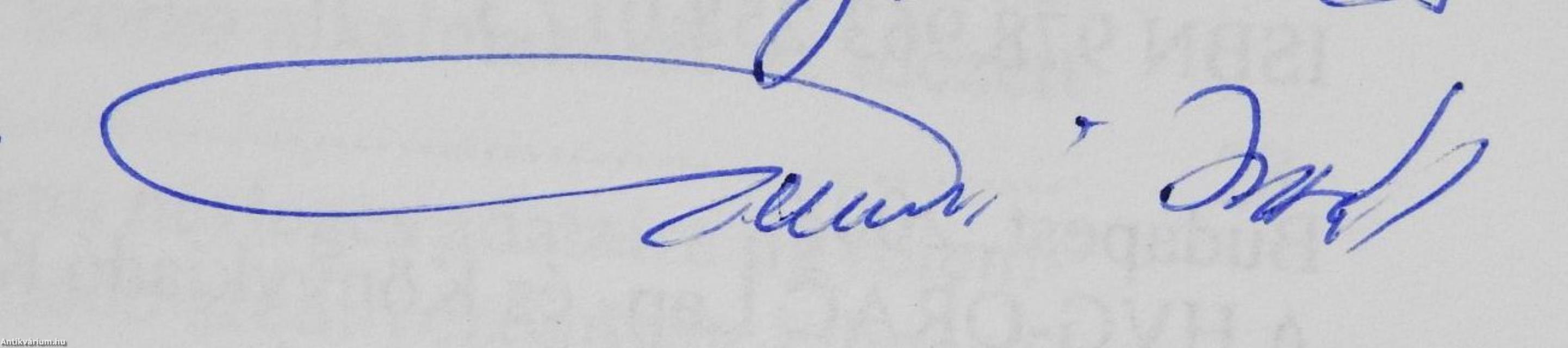 Környezetvédelem 2002-2007 (dedikált példány)