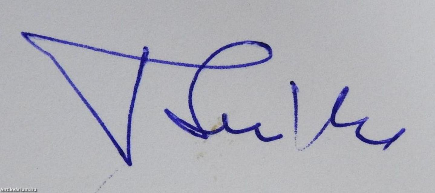 Életem valóságos regény (dedikált példány)