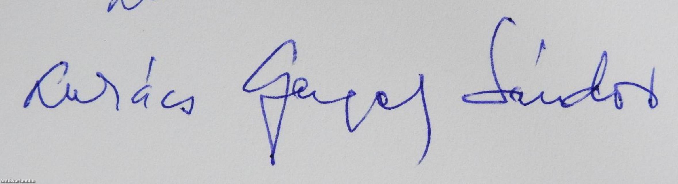 Porvirág (dedikált példány)