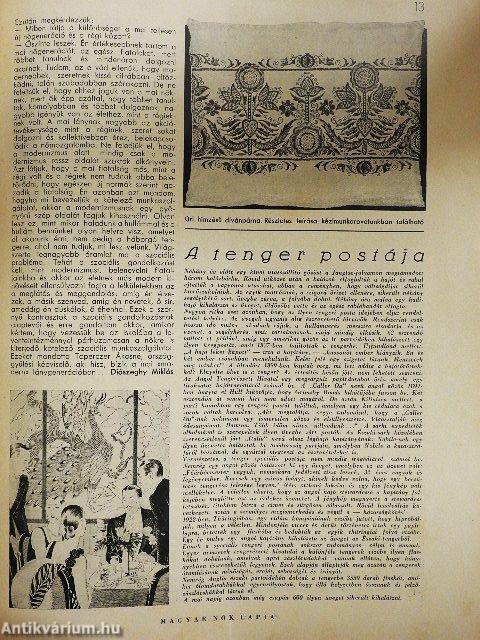 Magyar Nők Lapja 1939. február 20.