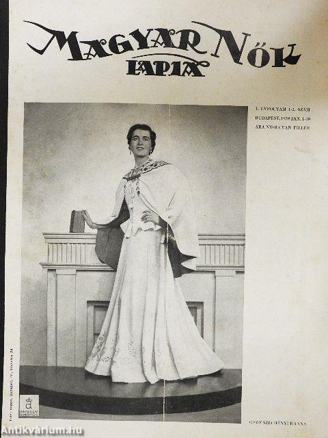 Magyar Nők Lapja 1939. január 1-10.