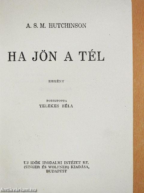 Ha jön a tél