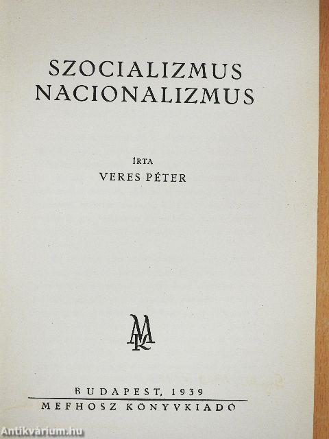 Szocializmus, nacionalizmus