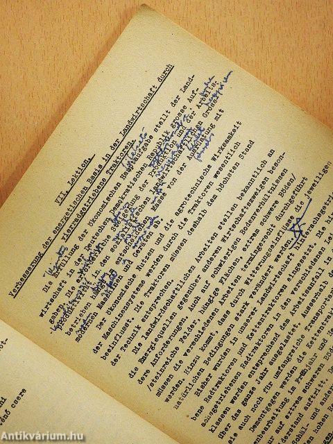 Német nyelvi szakszöveggyűjtemény