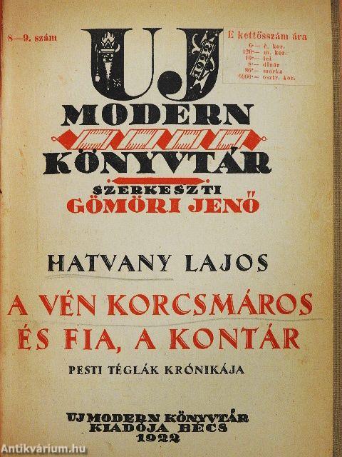 A vén korcsmáros és fia, a kontár