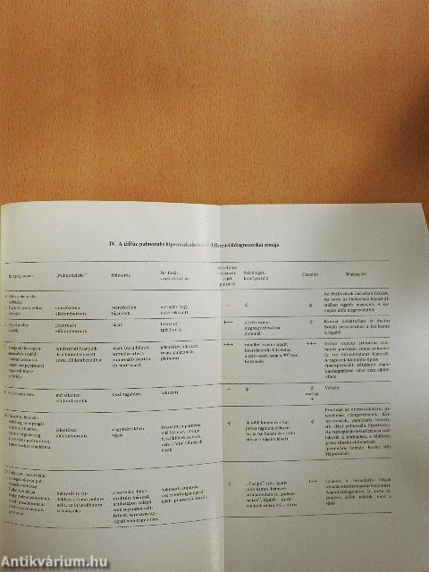 A tüdő röntgendiagnosztikája