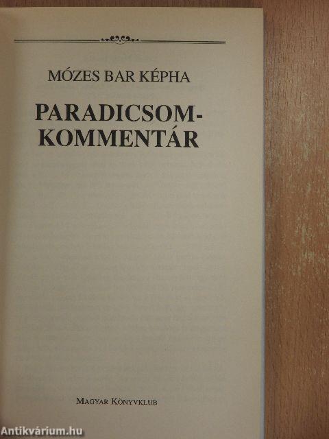 Paradicsomkommentár