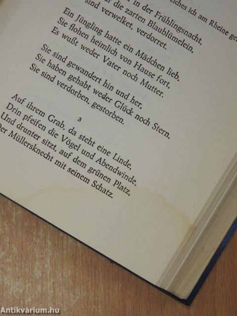 Heines Werke in fünf Bänden 1-5.