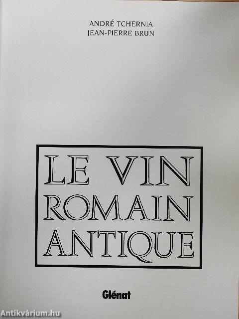 Le Vin Romain Antique