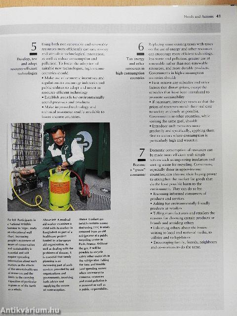 Caring for the Earth