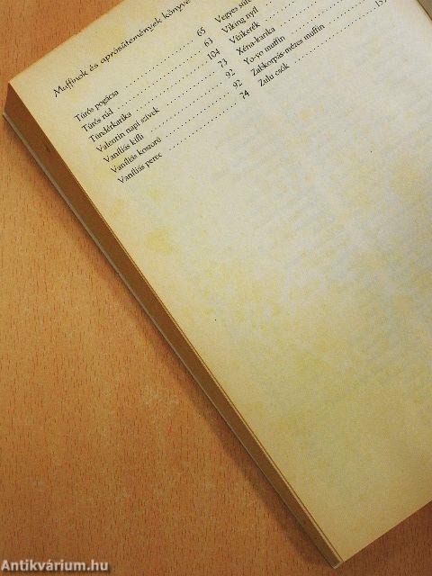 Muffinok és aprósütemények könyve