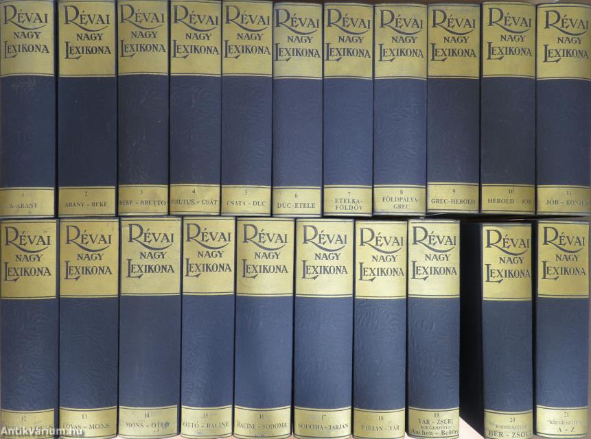 Révai nagy lexikona 1-21.