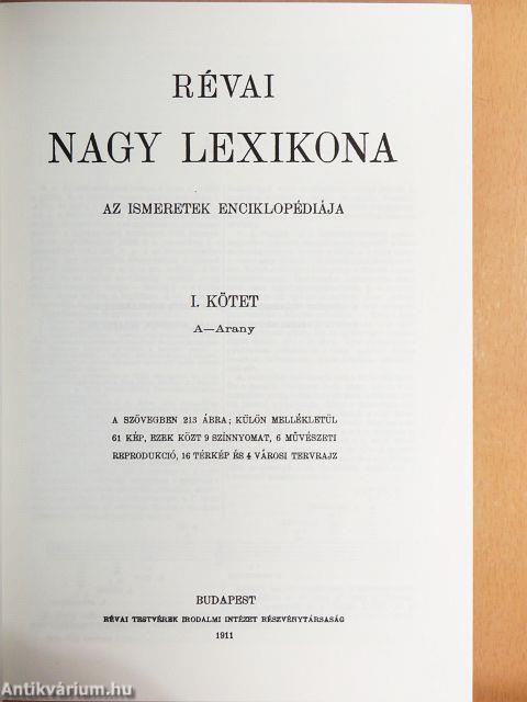 Révai nagy lexikona 1-21.