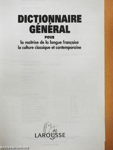 Dictionnaire Général