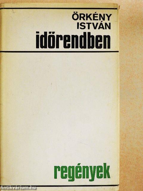 Időrendben - Regények