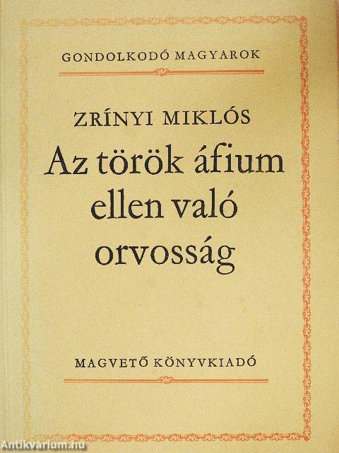 Az török áfium ellen való orvosság