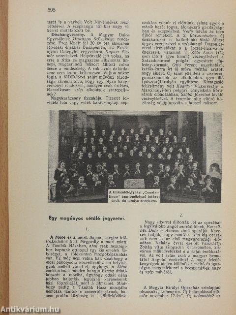 Énekszó 1938. december - 1939. január